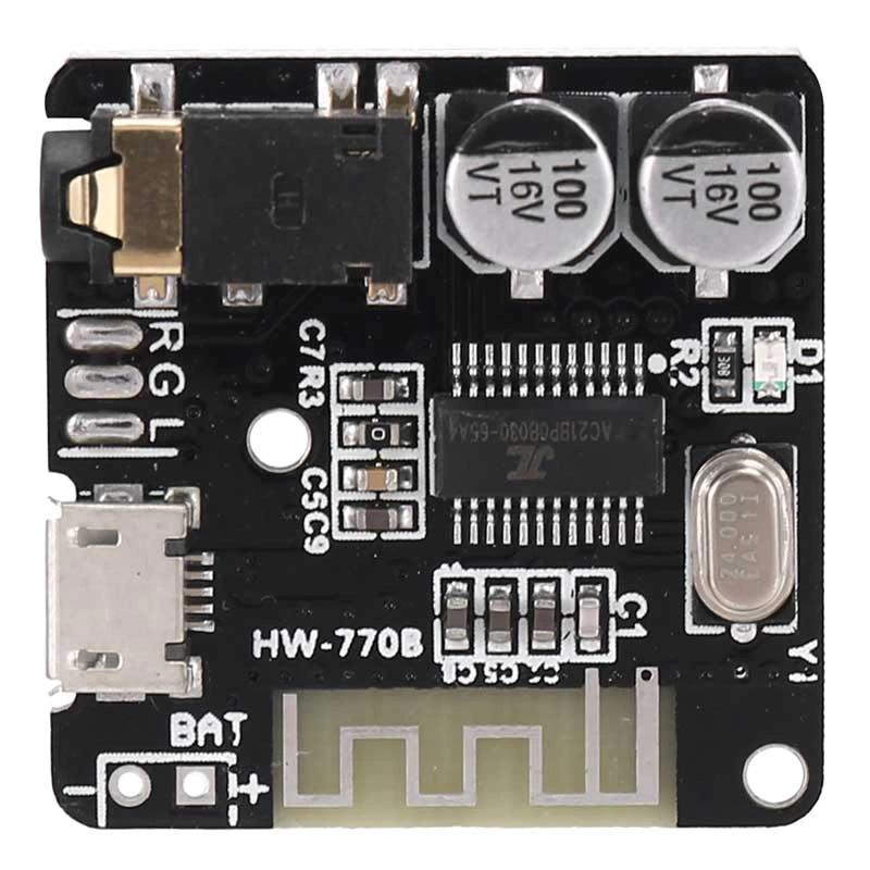 ماژول بلوتوث صوتی HW-770 برد مشکی Bluetooth Audio Module
